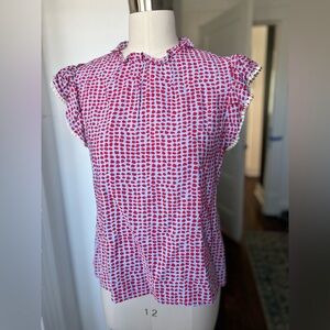 THML ruffle sleeve top